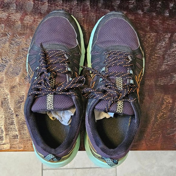 Asics Women's GEL Venture-7 Running Shoes, Black, Sz 9 - Picture 6 of 16